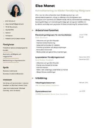 CV