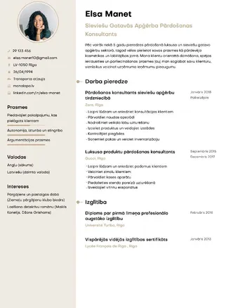 CV