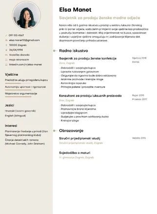 CV