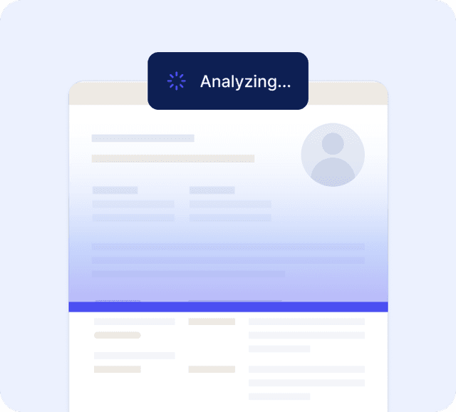 Our AI scans it like a recruiter