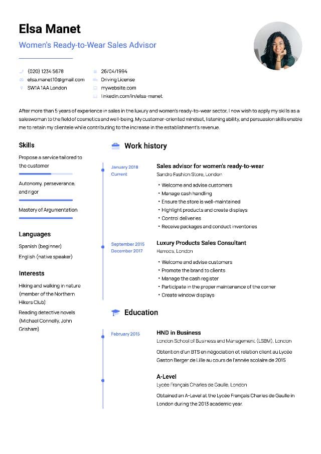 CV