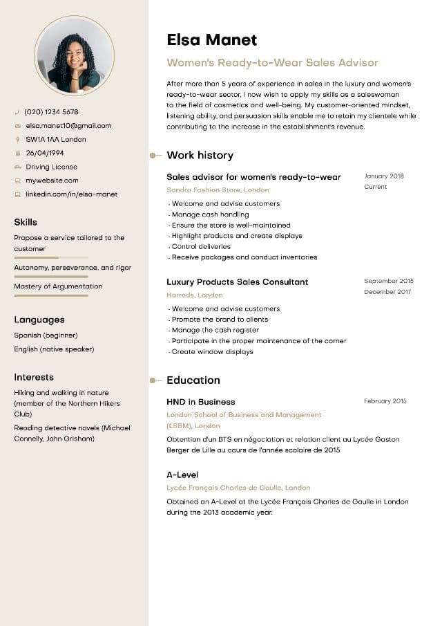 CV
