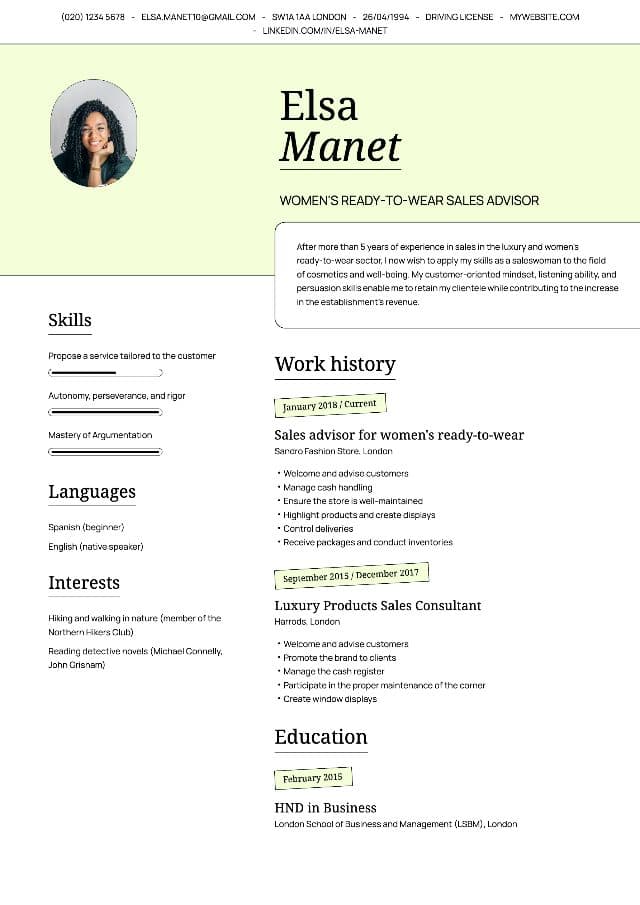 CV