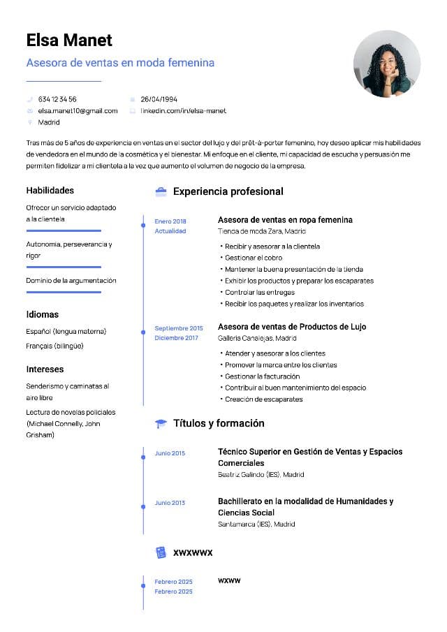 CV
