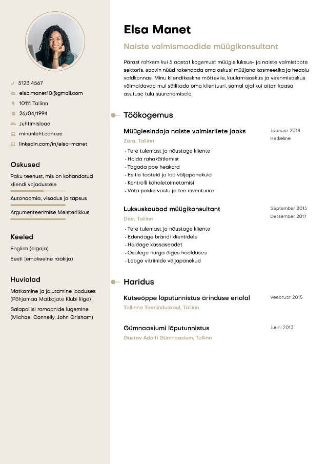 CV