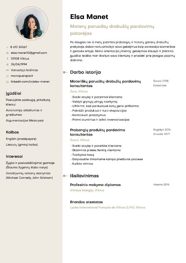 CV
