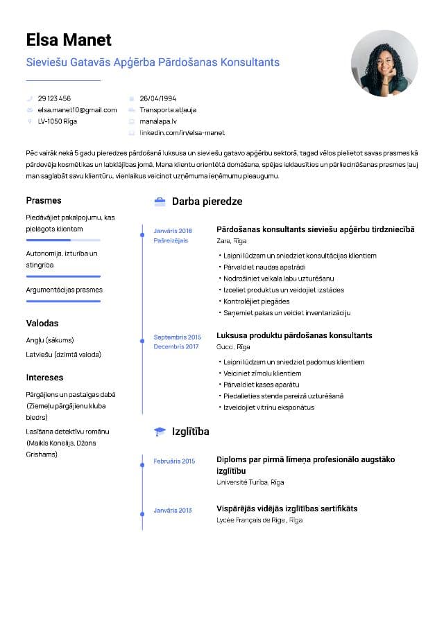 CV