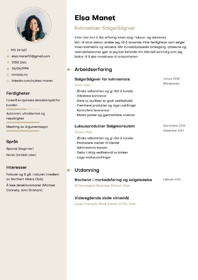 CV