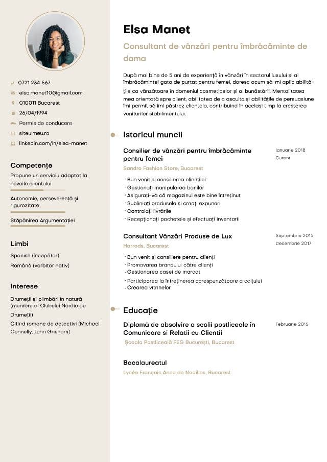 CV