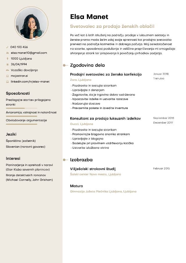 CV