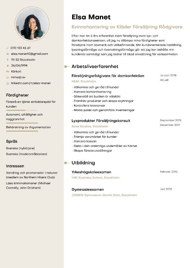 CV