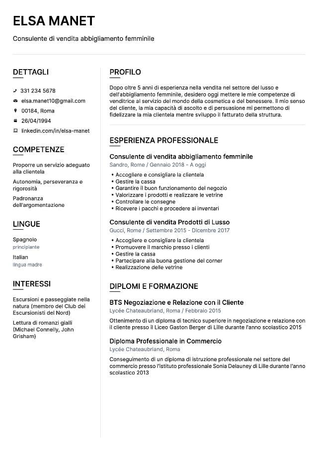 CV