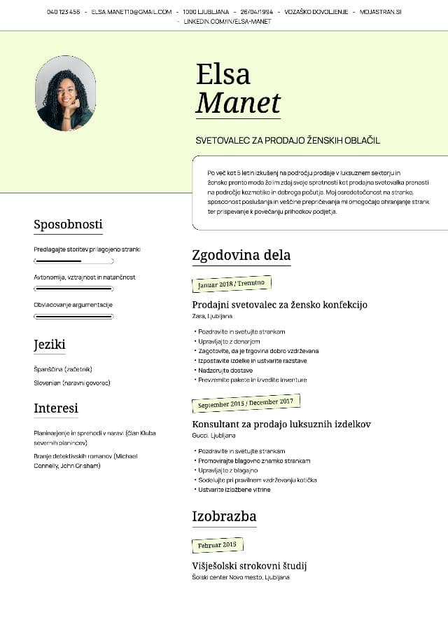CV