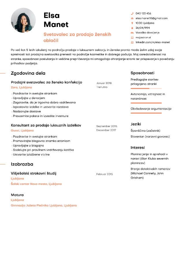CV